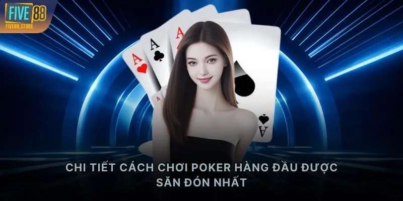 Chi tiết cách chơi Poker hàng đầu được săn đón nhất