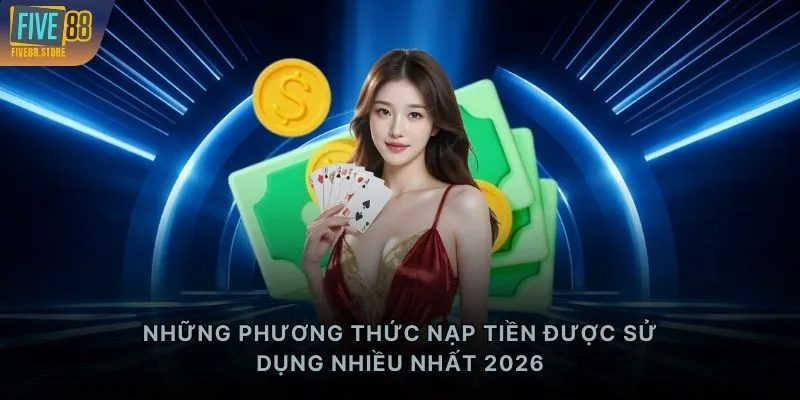 Những phương thức nạp tiền được sử dụng nhiều nhất 2026